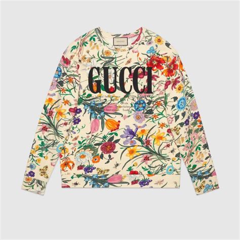 gucci flora sweatshirt|More.